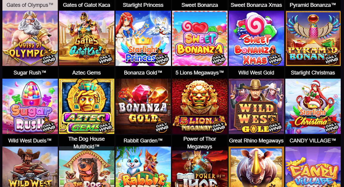 Bermain Slot Online dengan Pola Jackpot Kemenangan Tinggi